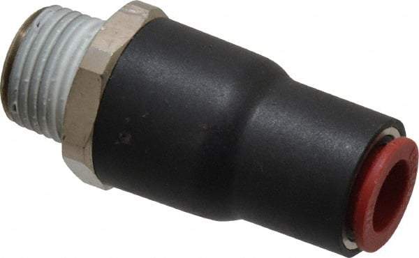 Legris - 3/8" Nylon Check Valve - Inline, Tube OD x Male NPT - Exact Industrial Supply