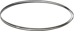 Starrett - 14 TPI, 6' 8" Long x 1/8" Wide x 0.025" Thick, Welded Band Saw Blade - Carbon Steel, Toothed Edge, Raker Tooth Set, Flexible Back, Contour Cutting - Exact Industrial Supply