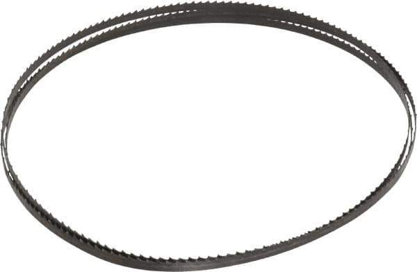 Starrett - 6 TPI, 6' 8" Long x 1/4" Wide x 0.025" Thick, Welded Band Saw Blade - Carbon Steel, Toothed Edge, Raker Tooth Set, Flexible Back, Contour Cutting - Exact Industrial Supply