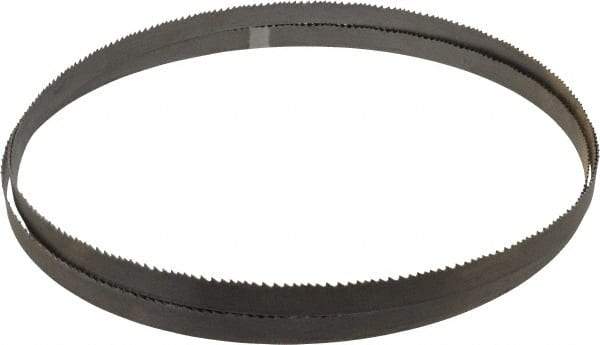 Starrett - 5 to 8 TPI, 10' 10-1/2" Long x 3/4" Wide x 0.035" Thick, Welded Band Saw Blade - Bi-Metal, Toothed Edge, Raker Tooth Set, Contour Cutting - Exact Industrial Supply