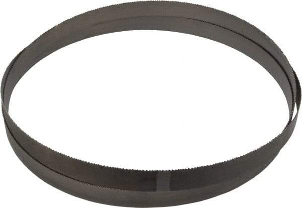 Starrett - 8 to 12 TPI, 11' Long x 1" Wide x 0.035" Thick, Welded Band Saw Blade - Bi-Metal, Toothed Edge, Raker Tooth Set, Contour Cutting - Exact Industrial Supply