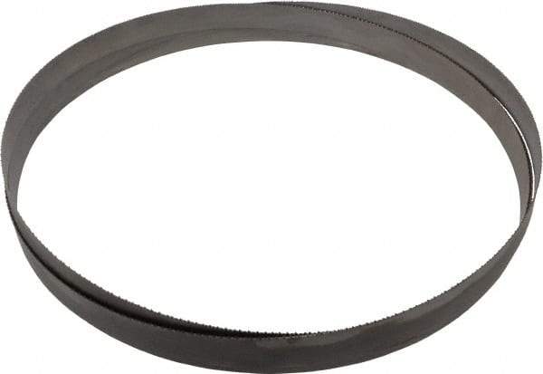 Starrett - 10 to 14 TPI, 12' Long x 1" Wide x 0.035" Thick, Welded Band Saw Blade - Bi-Metal, Toothed Edge, Raker Tooth Set, Contour Cutting - Exact Industrial Supply