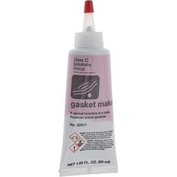 Made in USA - 50 mL Tube Purple Anerobic Gasket Sealant - 300°C Max Operating Temp - Exact Industrial Supply