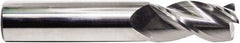 M.A. Ford - 1/2", 3 Flute, Solid Carbide, 0.005" Corner Radius End Mill - 3" OAL, 1" LOC - Exact Industrial Supply