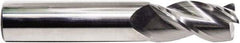 M.A. Ford - 3/4", 3 Flute, Solid Carbide, 0.06" Corner Radius End Mill - 6" OAL, 1-1/2" LOC - Exact Industrial Supply