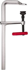 Bessey - 5-1/2" Throat Depth, 48" Max Capacity, Standard Sliding Arm Clamp - 2,800 Lb Clamping Pressure, 25/32" Spindle Diam - Exact Industrial Supply