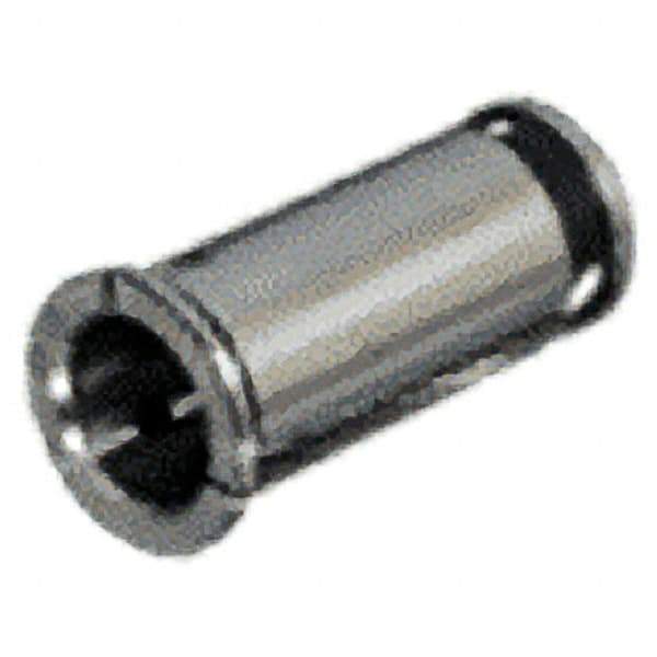 Iscar - 1/4" ID x 1-1/4" OD, Sealed Hydraulic Chuck Sleeve - Steel, 2-7/16" Length Under Head - Exact Industrial Supply