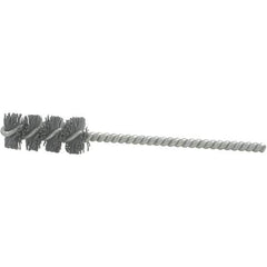 Brush Research Mfg. - 13/16" Bore Diam, 500 Grit, Aluminum Oxide Flexible Hone - Fine, 1-1/2" OAL - Exact Industrial Supply