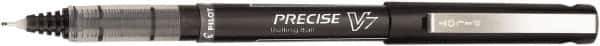 Pilot - Precision Point Roller Ball Pen - Black - Exact Industrial Supply