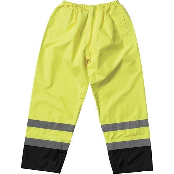 PIP - Size 2XL Hi-Viz Yellow Polyester Hi-Visibility Pants - Exact Industrial Supply