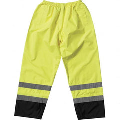 PIP - Size M Hi-Viz Yellow Polyester Hi-Visibility Pants - Exact Industrial Supply