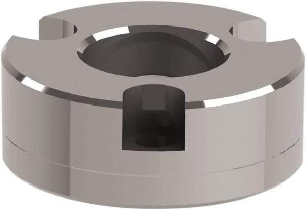 Jergens - Ball Lock System Compatible, Bolt-In Recessed Modular Fixturing Receiver Bushing - 50mm ID x 3.622" OD, 3.622" Overall Height - Exact Industrial Supply
