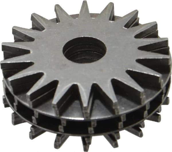 Desmond - 2-3/8" Diam Dresser Replacement Cutter Set - 0.83" Thick Wheel, 1/2 9375" Hole, Fits Dresser 11510, for Grinding Wheel Dressing - Exact Industrial Supply