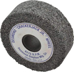 Desmond - 1" Thick Dresser Replacement Wheel - 3/4" Hole, for 0 to 3" Diam Wheels, for Grinding Wheel Dressing - Exact Industrial Supply