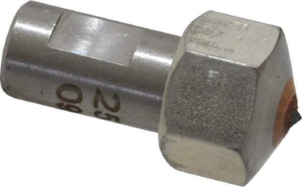 Made in USA - 1/4 Carat Single Point Diamond Dresser - 3/4" Long x 7/16" Shank Diam - Exact Industrial Supply