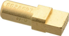 Norton - 7/16" Shank Multi-Point Diamond Dresser - 1/4" Diam x 1/2" Long x 3/8" Thick Diamond - Exact Industrial Supply