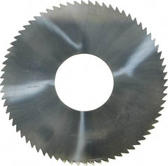 Made in USA - 2-1/2" Diam x 1/16" Blade Thickness x 7/8" Arbor Hole Diam, 72 Tooth Slitting and Slotting Saw - Arbor Connection, Solid Carbide, Concave Ground - Exact Industrial Supply