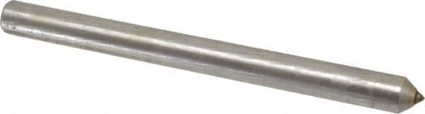 Value Collection - 1-1/2 Carat Single Point Diamond Dresser - 6" Long x 1/2" Shank Diam - Exact Industrial Supply