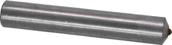 Made in USA - 1/2 Carat Single Point Diamond Dresser - 3" Long x 1/2" Shank Diam - Exact Industrial Supply