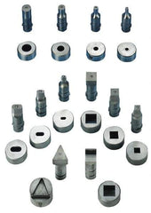 Metalpro - Pipe & Tube Notching Dies Pipe Size Compatibility (Inch): 1/2 Maximum Wall Thickness (Decimal Inch): Schedule 40 - Exact Industrial Supply