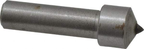 Value Collection - 3/4 Carat Single Point Diamond Dresser - 1-1/2" Long x 7/16" Shank Diam, 5/8" Diam x 5/8" Thick Head - Exact Industrial Supply