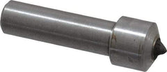 Value Collection - 2 Carat Single Point Diamond Dresser - 1-1/2" Long x 7/16" Shank Diam, 5/8" Diam x 5/8" Thick Head - Exact Industrial Supply
