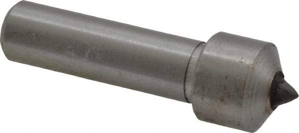 Value Collection - 3 Carat Single Point Diamond Dresser - 1-1/2" Long x 7/16" Shank Diam, 5/8" Diam x 5/8" Thick Head - Exact Industrial Supply