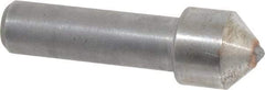 Made in USA - 3/4 Carat Single Point Diamond Dresser - 1-1/2" Long x 7/16" Shank Diam, 5/8" Diam x 5/8" Thick Head - Exact Industrial Supply