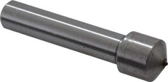 Value Collection - 1/4 Carat Single Point Diamond Dresser - 2" Long x 7/16" Shank Diam, 5/8" Diam x 5/8" Thick Head - Exact Industrial Supply