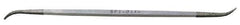 Grobet - 6" OAL Fine Equalling Riffler Diamond File - 1 LOC, 126 Grit - Exact Industrial Supply