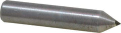 Tru-Maxx - 1/4 Carat Single Point Diamond Dresser - 2" Long x 3/8" Shank Diam - Exact Industrial Supply
