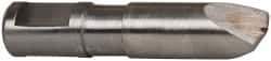 Made in USA - 0.01" Radius Single Point Diaform Diamond Dresser - 1-3/4" Long x 3/8" Shank Diam, 60° Included Angle - Exact Industrial Supply