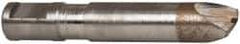Made in USA - 0.02" Radius Single Point Diaform Diamond Dresser - 2-1/4" Long x 1/4" Shank Diam, 60° Included Angle - Exact Industrial Supply