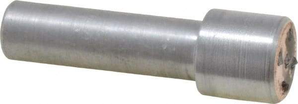 Made in USA - 2 Carat Multi-Point Diamond Dresser - 1-1/2" Long x 7/16" Shank Diam, 5/8" Diam x 5/8" Thick Head, Contains 5 Stones - Exact Industrial Supply