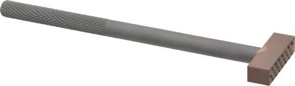 Made in USA - 6" Long x 3/8" Shank Diam Multi-Point T-Handle Diamond Dresser - 1/2" Thick Head - Exact Industrial Supply