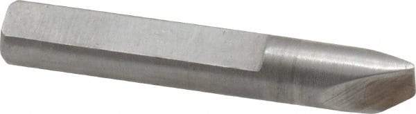 Tru-Maxx - 1/3 Carat Single Point Diamond Dresser - 1-9/16" Long x 1/4" Shank Diam - Exact Industrial Supply