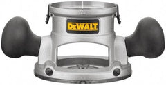 DeWALT - Router Fixed Base - For Use with Dewalt DW616 & Dewalt DW618 - Exact Industrial Supply