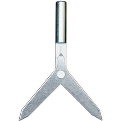 Round Bar Center Finder - 3/8″ Diameter; 4 1/8″ Overall Length - Exact Industrial Supply