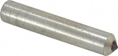 Norton - 1 Carat Single Point Diamond Dresser - 2" Long x 3/8" Shank Diam, 60° Included Angle - Exact Industrial Supply