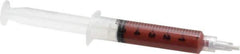 Radiac Abrasives - 5 g Diamond Grit Compound - Grade Medium, 600 Grit, Red, For Fast Lapping, Use on Carbide - Exact Industrial Supply