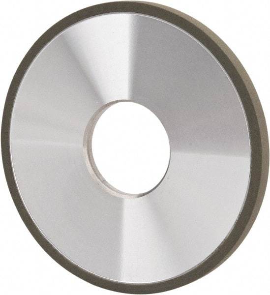 Made in USA - 4" Diam x 1-1/4" Hole x 1/4" Thick, N Hardness, 150 Grit Surface Grinding Wheel - Diamond, Type 1A1, Very Fine Grade - Exact Industrial Supply