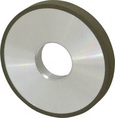 Made in USA - 4" Diam x 1-1/4" Hole x 1/2" Thick, N Hardness, 150 Grit Surface Grinding Wheel - Diamond, Type 1A1, Very Fine Grade - Exact Industrial Supply