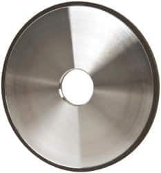 Made in USA - 6" Diam x 1-1/4" Hole x 1/4" Thick, N Hardness, 100 Grit Surface Grinding Wheel - Diamond, Type 1A1, Fine Grade - Exact Industrial Supply