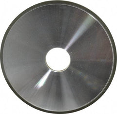 Made in USA - 6" Diam x 1-1/4" Hole x 1/4" Thick, N Hardness, 150 Grit Surface Grinding Wheel - Diamond, Type 1A1, Very Fine Grade - Exact Industrial Supply