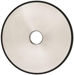 Made in USA - 7" Diam x 1-1/4" Hole x 3/8" Thick, N Hardness, 220 Grit Surface Grinding Wheel - Diamond, Type 1A1, Very Fine Grade - Exact Industrial Supply