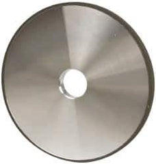 Made in USA - 7" Diam x 1-1/4" Hole x 1/2" Thick, N Hardness, 150 Grit Surface Grinding Wheel - Diamond, Type 1A1, Very Fine Grade - Exact Industrial Supply