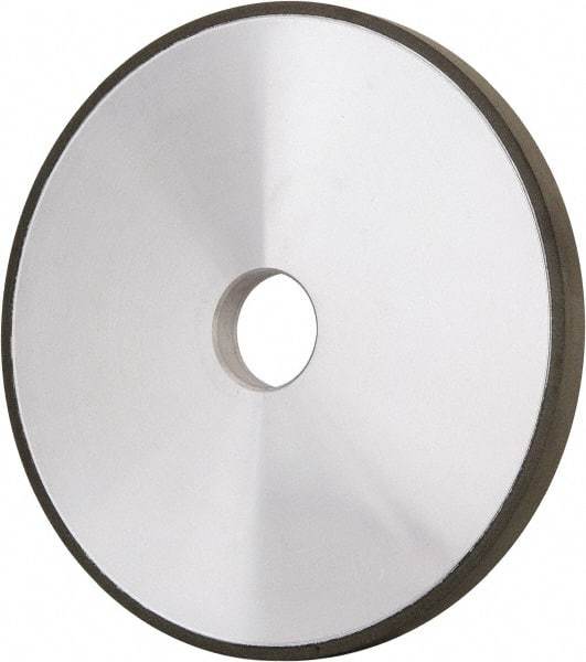 Made in USA - 7" Diam x 1-1/4" Hole x 1/2" Thick, N Hardness, 220 Grit Surface Grinding Wheel - Diamond, Type 1A1, Very Fine Grade - Exact Industrial Supply