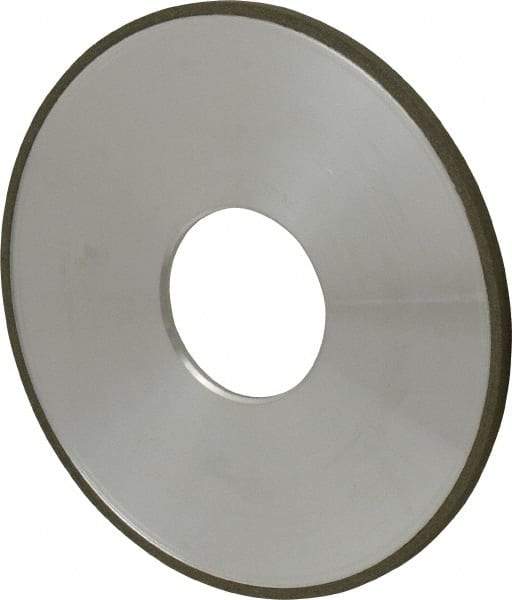 Made in USA - 4" Diam x 1-1/4" Hole x 1/8" Thick, N Hardness, 150 Grit Surface Grinding Wheel - Diamond, Type 1A1, Very Fine Grade - Exact Industrial Supply