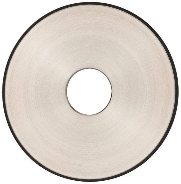Made in USA - 5" Diam x 1-1/4" Hole x 1/8" Thick, N Hardness, 220 Grit Surface Grinding Wheel - Diamond, Type 1A1, Very Fine Grade - Exact Industrial Supply