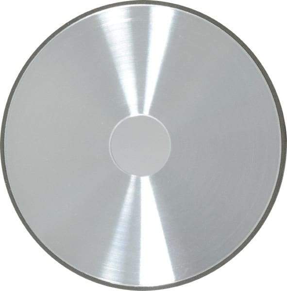 Made in USA - 6" Diam x 1-1/4" Hole x 1/8" Thick, N Hardness, 150 Grit Surface Grinding Wheel - Diamond, Type 1A1, Very Fine Grade - Exact Industrial Supply